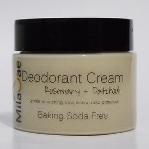 Rosemary + Patchouli Deodorant Cream