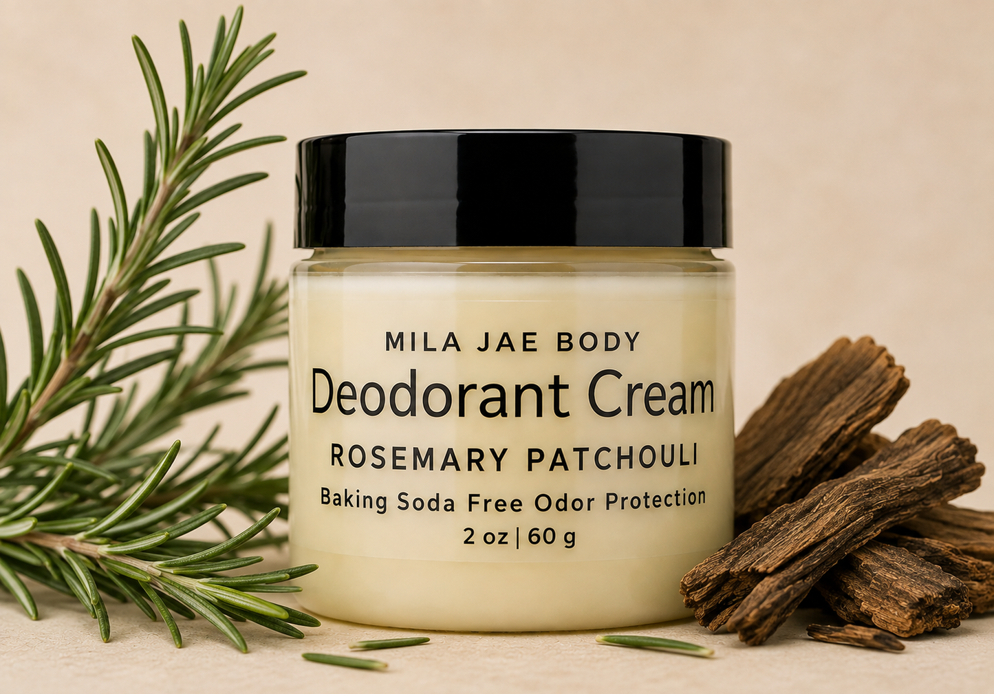 Baking Soda Free Deodorant Cream