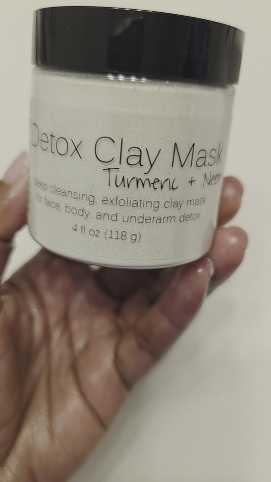 Turmeric + Neem Detox Clay Mask